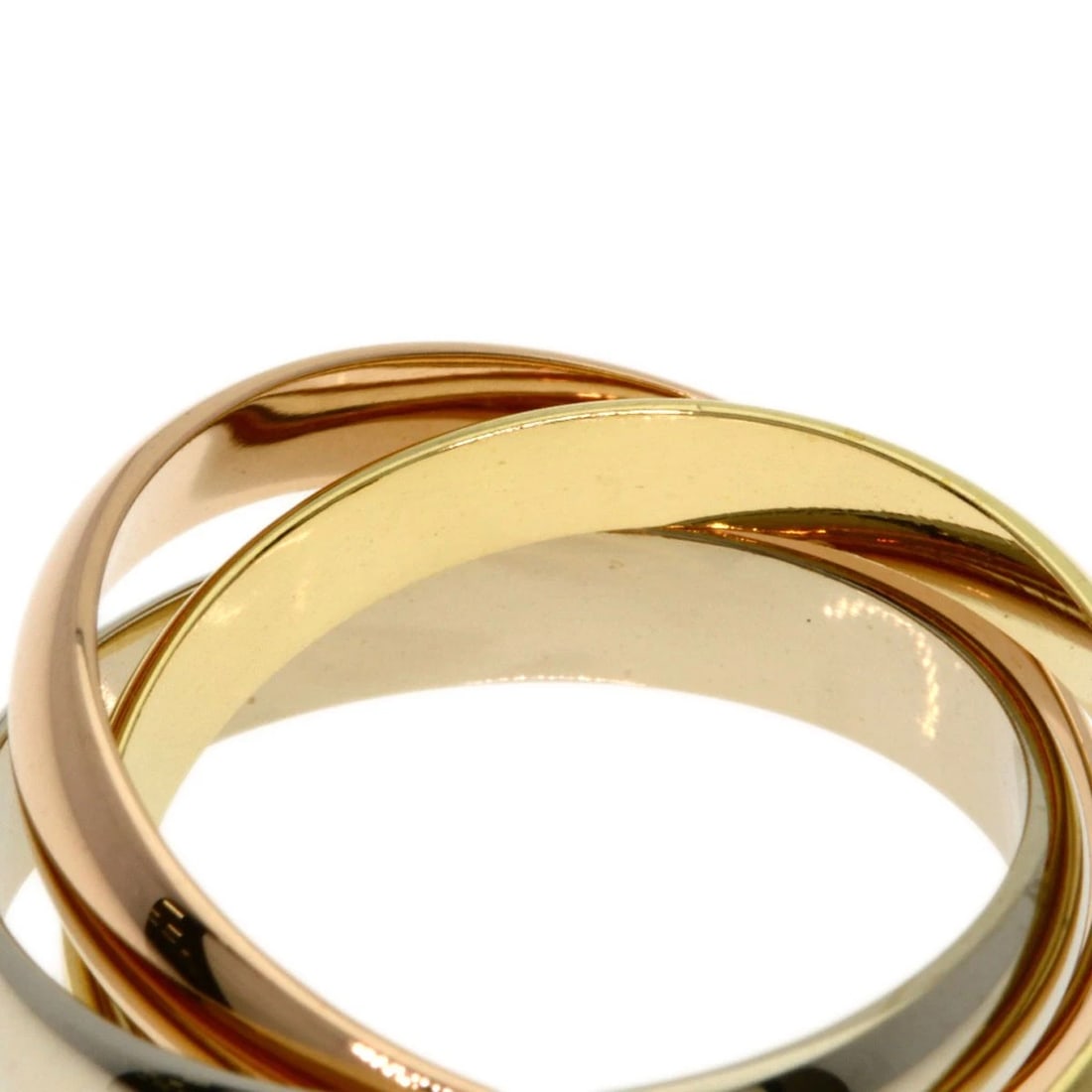 CARTIER RING K18 YELLOW GOLD 18K PINK GOLD: CARTIER Ring K18 Yellow Gold 18K Pink Gold Brand: CARTIER Type/Style: Ring Material: K18 Yellow Gold, Color: Gold Size: 6.5(US) Accessories: None Accessories Notice: When purchasing pre-ow