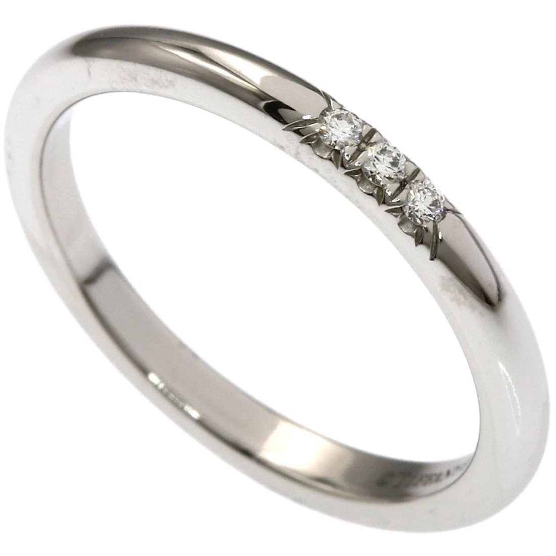 TIFFANY&CO. FOREVER DIAMOND RING PLATINUM PT950: TIFFANY&Co. Forever Diamond Ring Platinum PT950 Brand: TIFFANY&Co. Type/Style: Ring Material: Platinum PT950, Color: Silver Size: 4.25(US) Accessories: None Accessories Notice: When purcha