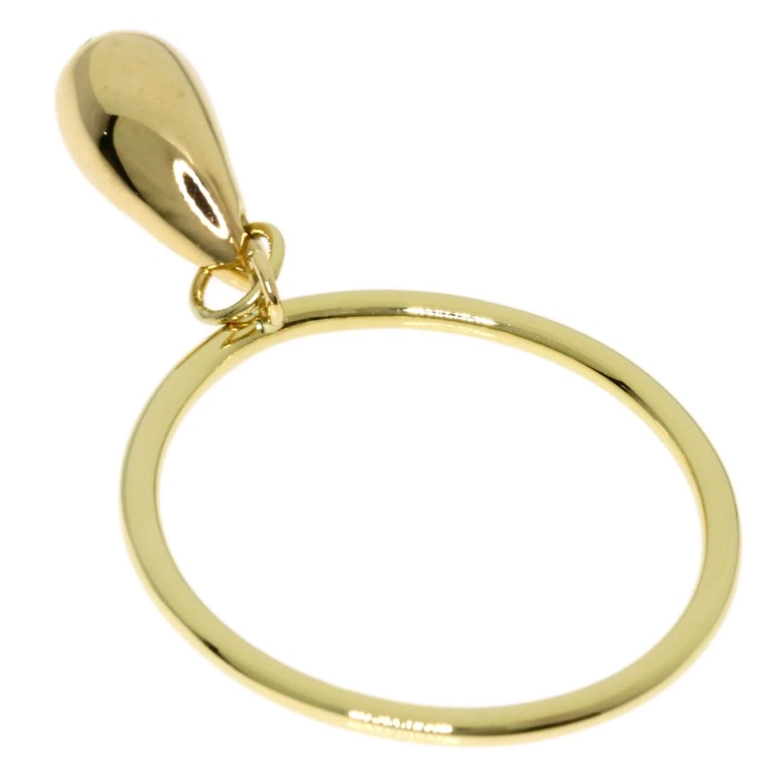 TIFFANY&CO RING K18 YELLOW GOLD: TIFFANY&Co Ring K18 Yellow Gold Brand: TIFFANY&Co. Type/Style: Ring Material: K18 Yellow Gold, Color: Gold Size: 5(US) Accessories: None Accessories Notice: When purchasing pre-owned goods