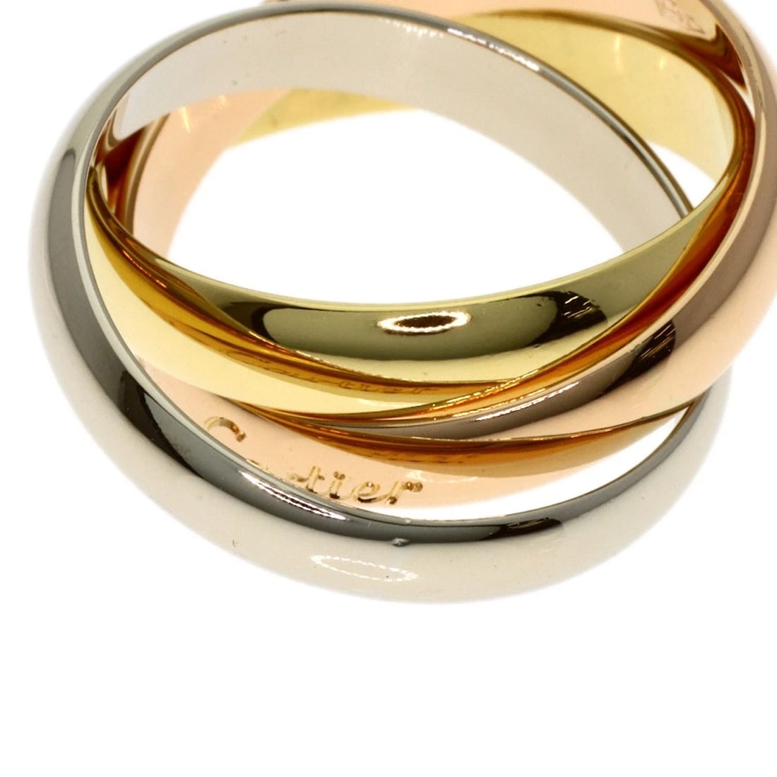 CARTIER RING K18 YELLOW GOLD 18K PINK GOLD: CARTIER Ring K18 Yellow Gold 18K Pink Gold Brand: CARTIER Type/Style: Ring Material: K18 Yellow Gold, Color: Gold Size: 5.25(US) Accessories: None Accessories Notice: When purchasing pre-o