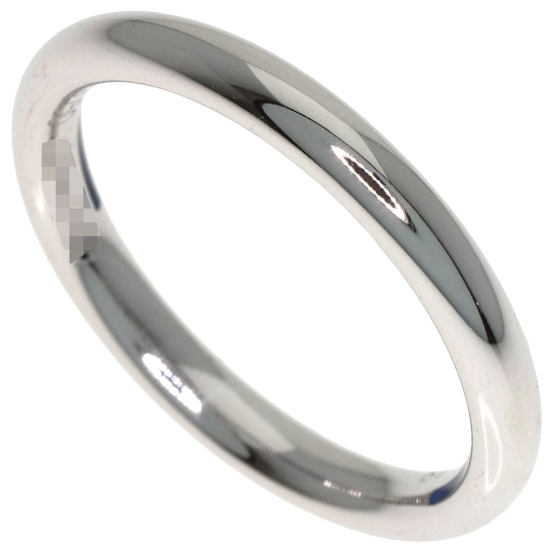 HERMES WEDDING RING K18 WHITE GOLD: HERMES Wedding Ring K18 White Gold Brand: HERMES Type/Style: Ring Material: K18 White Gold, Color: Silver Size: 4.5(US) Accessories: None Accessories Notice: When purchasing pre-owned good