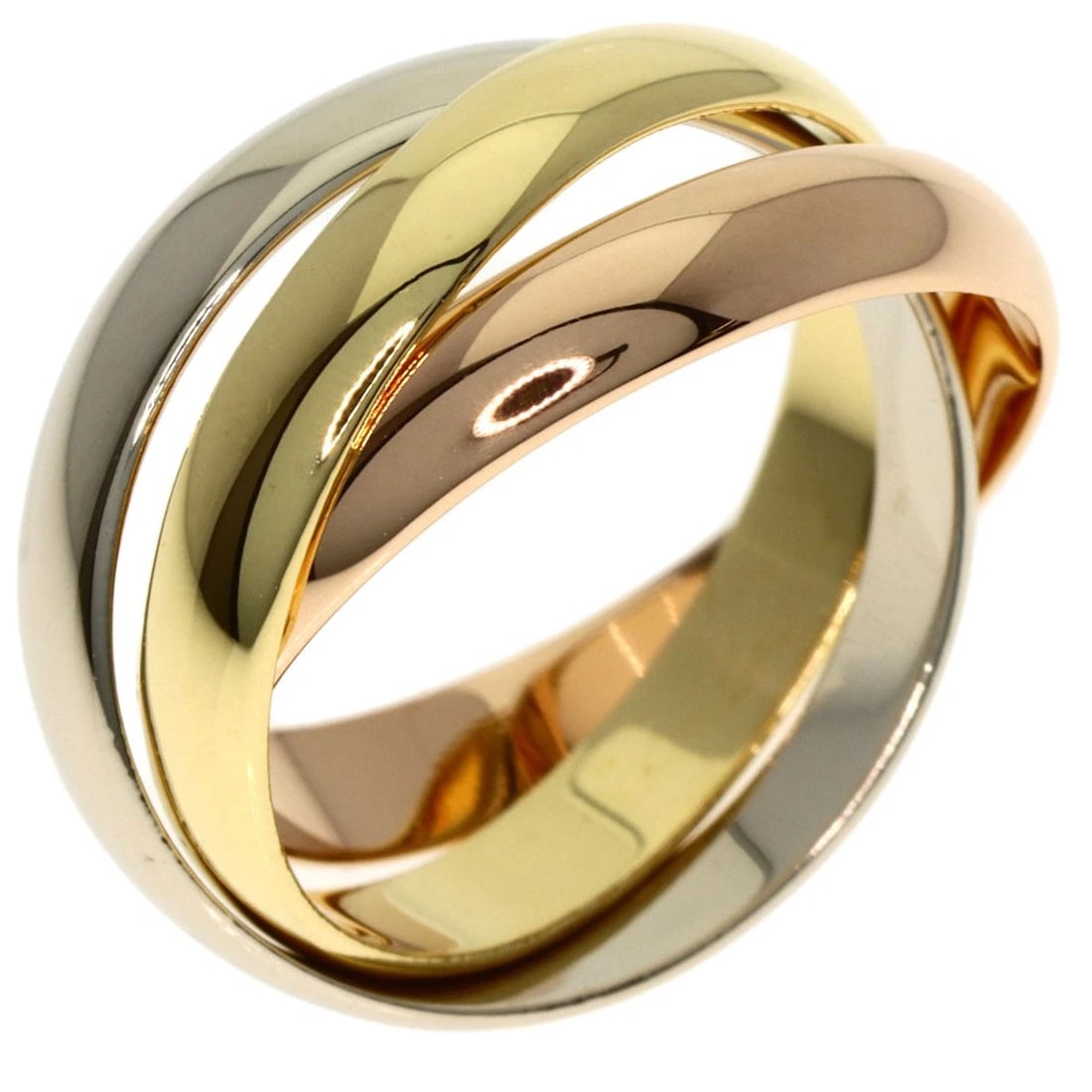 CARTIER RING K18 YELLOW GOLD 18K PINK GOLD: CARTIER Ring K18 Yellow Gold 18K Pink Gold Brand: CARTIER Type/Style: Ring Material: K18 Yellow Gold/18K Pink Gold/K18 White Gold, Color: Gold Size: 4.5(US) Accessories: None Accessories N