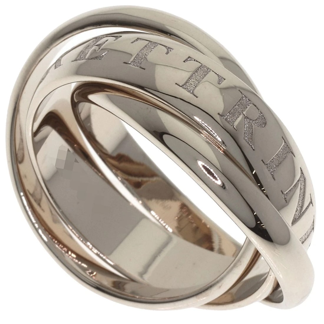 CARTIER RING K18 WHITE GOLD: CARTIER Ring K18 White Gold Brand: CARTIER Type/Style: Ring Material: K18 White Gold, Color: Gold Size: 8.25(US) Accessories: None Accessories Notice: When purchasing pre-owned goods, plea