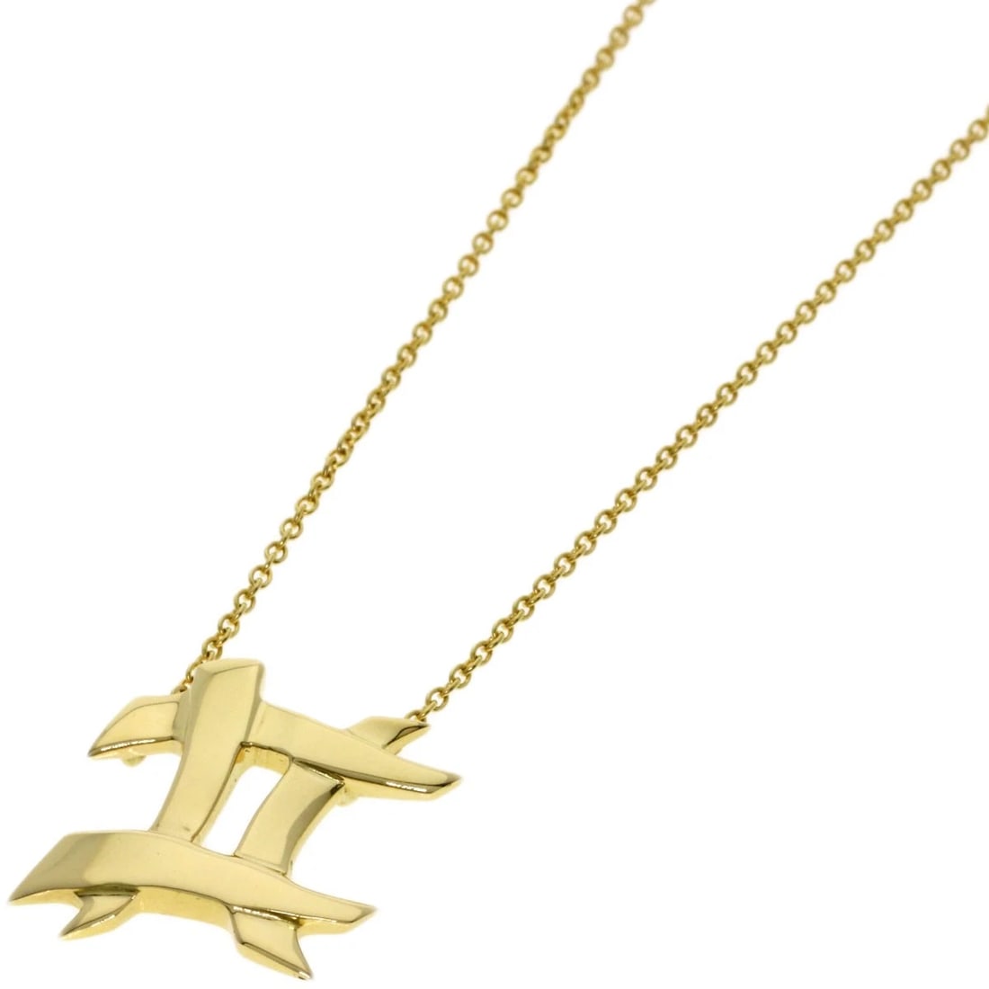TIFFANY&CO. NECKLACE K18 YELLOW GOLD: TIFFANY&Co. Necklace K18 Yellow Gold Brand: TIFFANY&Co. Type/Style: Necklace Material: K18 Yellow Gold, Color: Gold Size: Chain Length:16.3inch/41.5cm Chain Width:0.4inch/1mm Top