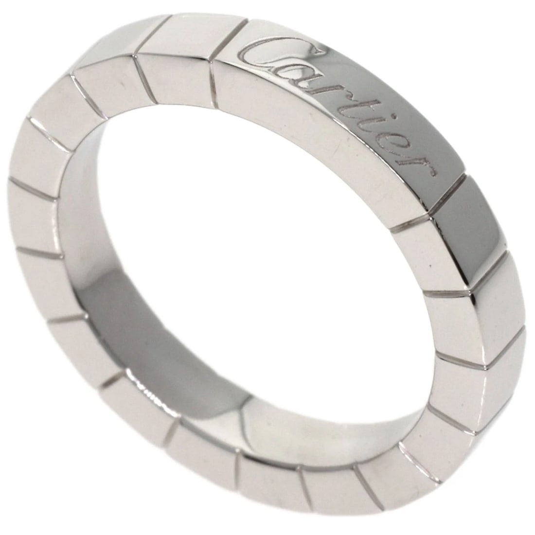 CARTIER RANIERE RING K18 WHITE GOLD: CARTIER Raniere Ring K18 White Gold Brand: CARTIER Type/Style: Ring Material: K18 White Gold, Color: Silver Size: 3.75(US) Accessories: None Accessories Notice: When purchasing pre-owned g