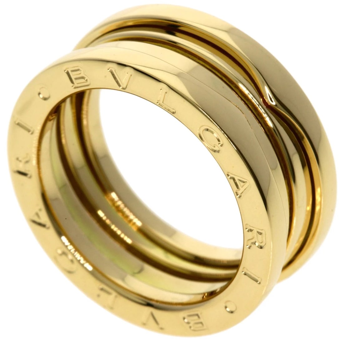 BVLGARI B.ZERO1 RING K18 YELLOW GOLD: BVLGARI B.zero1 Ring K18 Yellow Gold Brand: BVLGARI Type/Style: Ring Material: K18 Yellow Gold, Color: Gold Size: 5.25(US) Accessories: None Accessories Notice: When purchasing pre-owned g