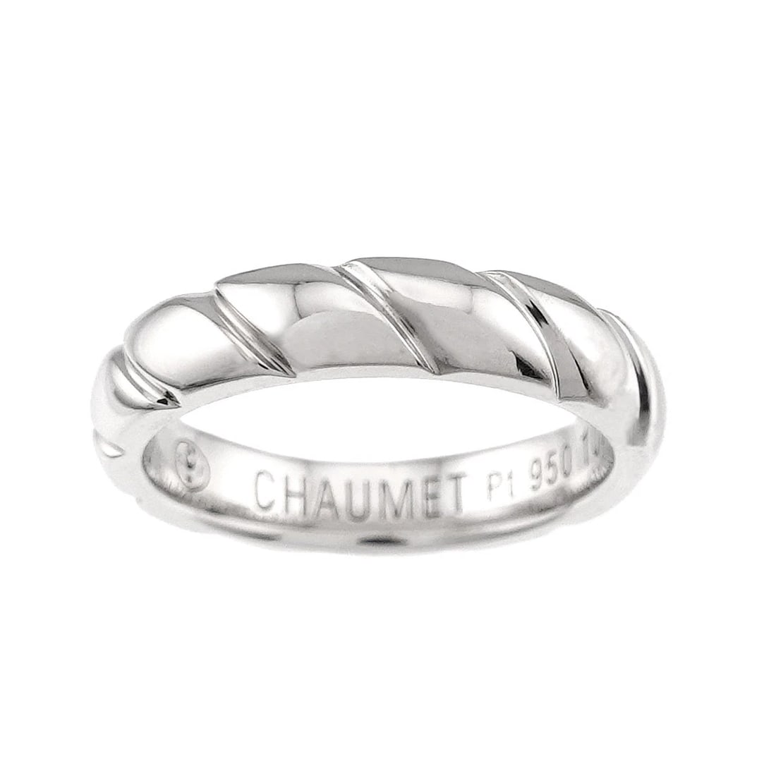 CHAUMET TORSADE RING PLATINUM - 2