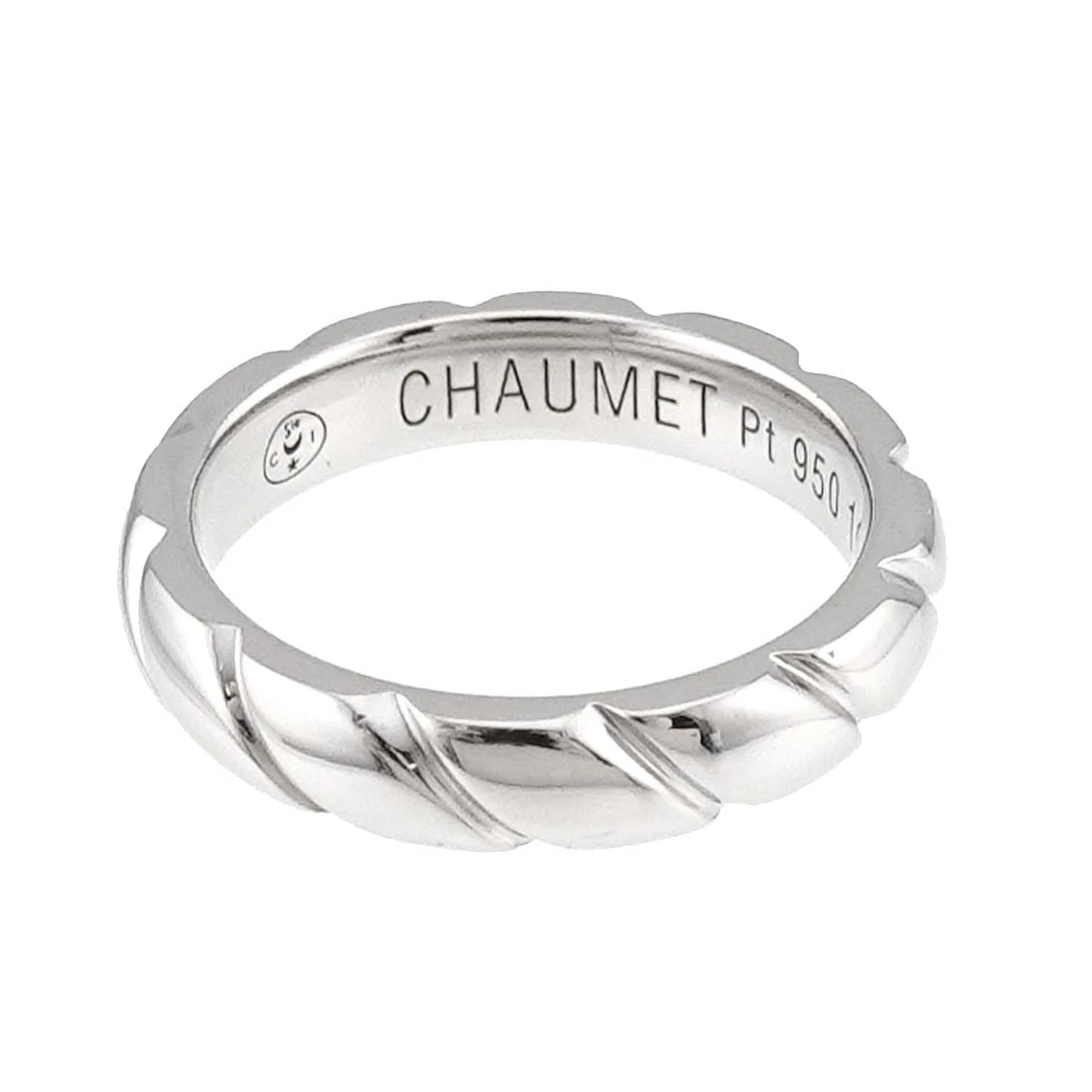 CHAUMET TORSADE RING PLATINUM - 3