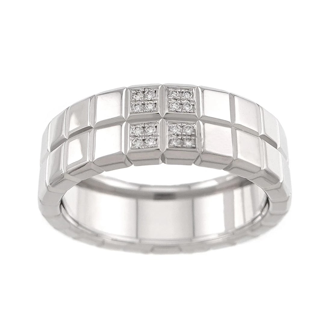 CHOPARD ICE CUBE DIAMOND RING WG 750 - 2