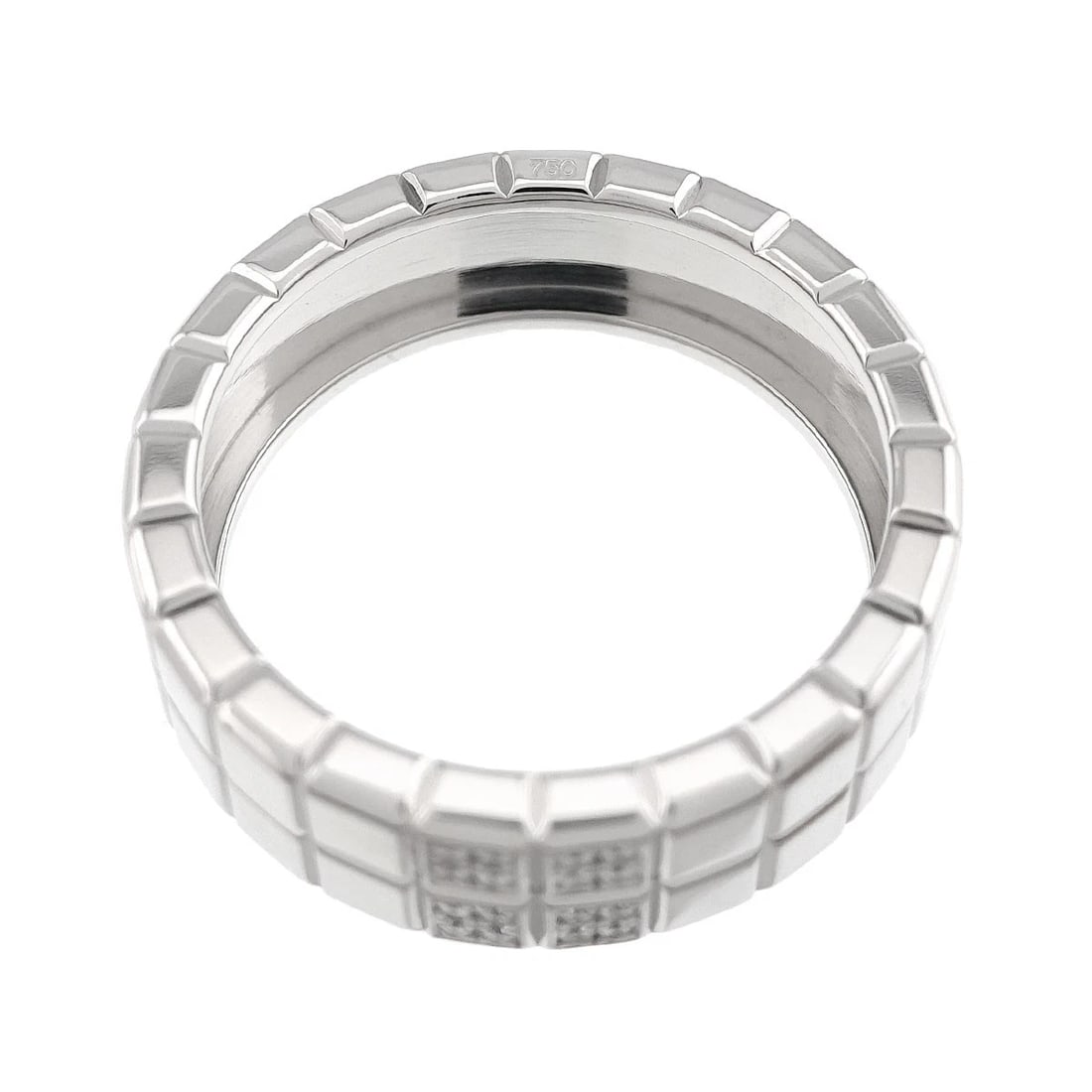CHOPARD ICE CUBE DIAMOND RING WG 750 - 3
