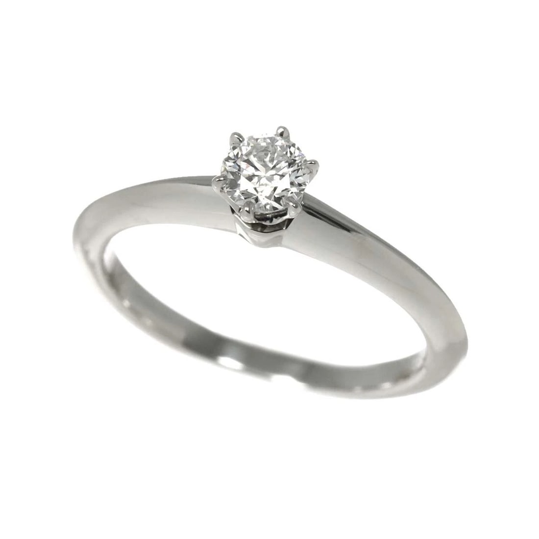 TIFFANY CO. DIAMOND RING PT - 4