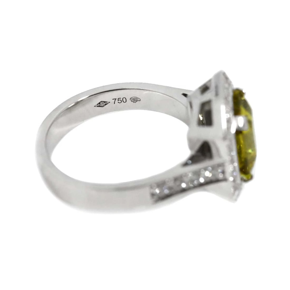 CHRYSOBERYL DIAMOND RING WG - 4