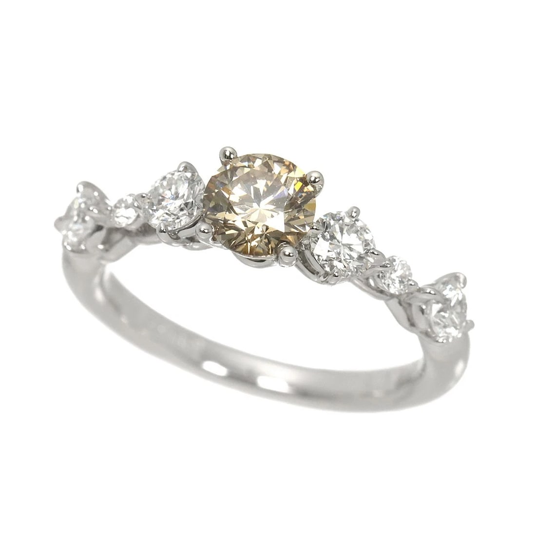 KASHIKEY BROWN DIAMOND RING PT - 3