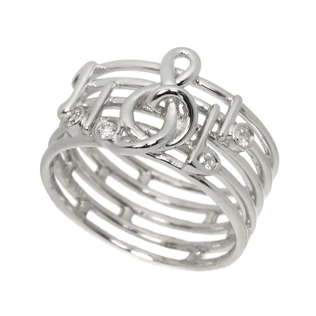 DIAMOND RING WHITE GOLD - 3