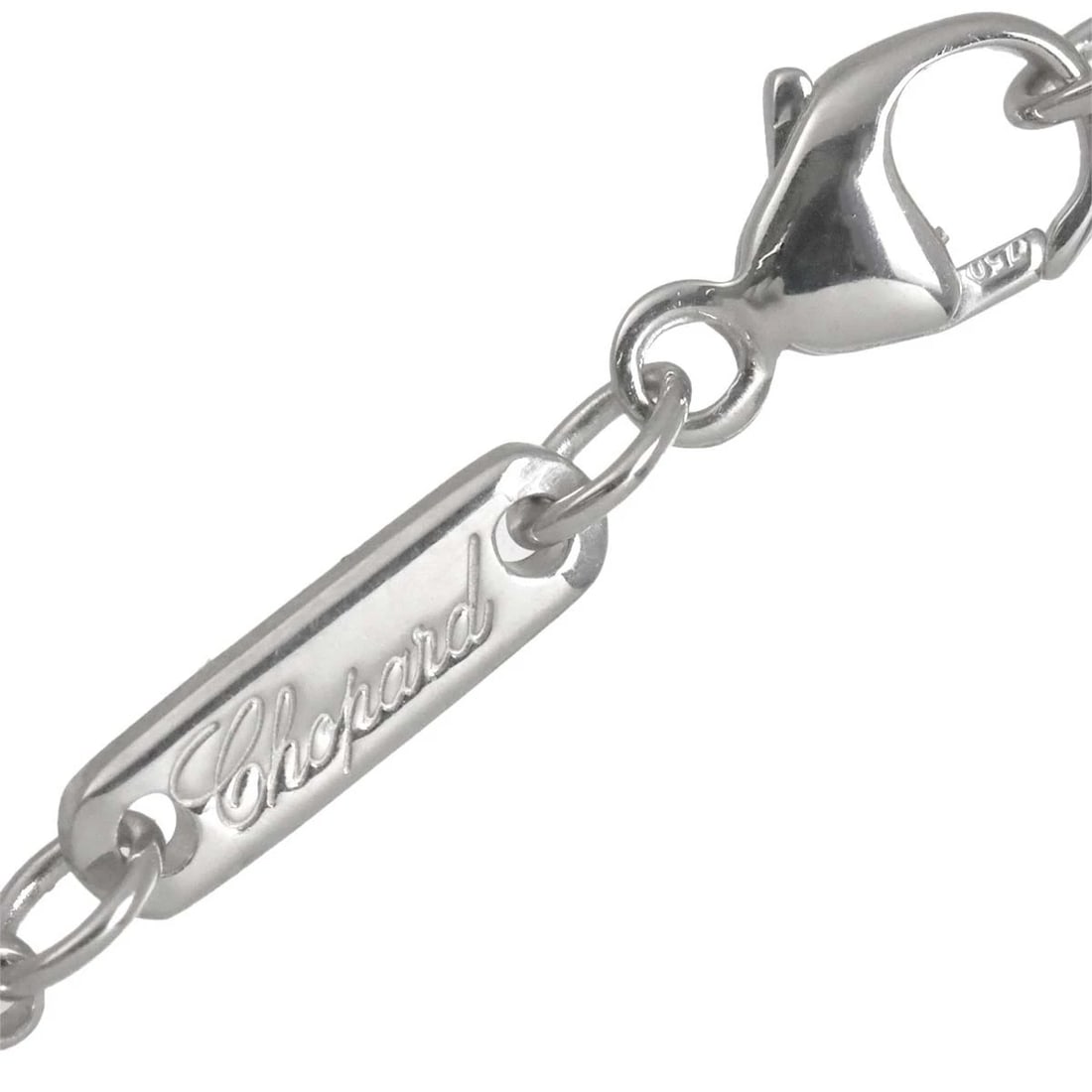 CHOPARD HAPPY DIAMOND SQUARE NECKLACE - 4