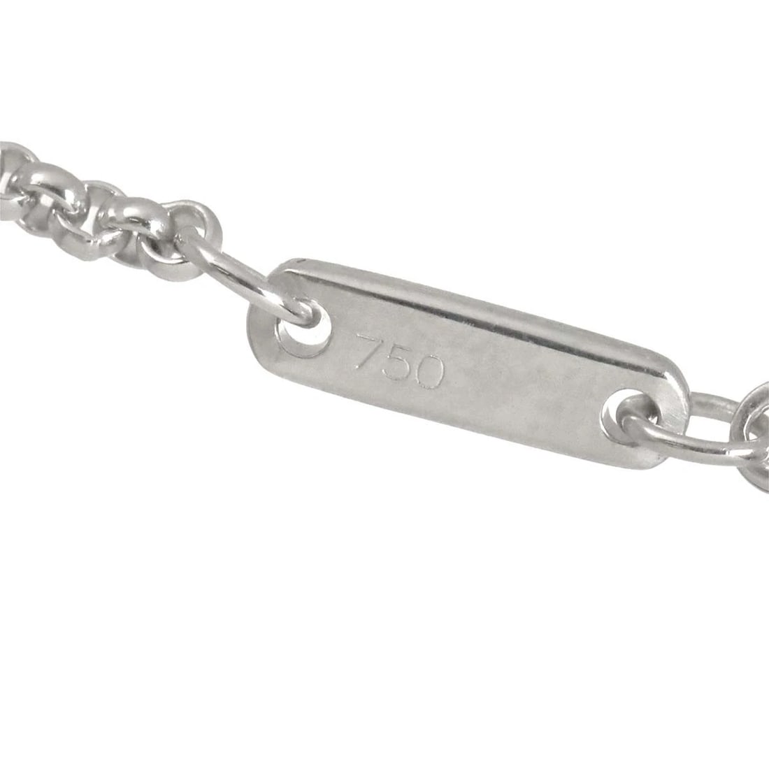 CHOPARD HAPPY DIAMOND SQUARE NECKLACE - 5