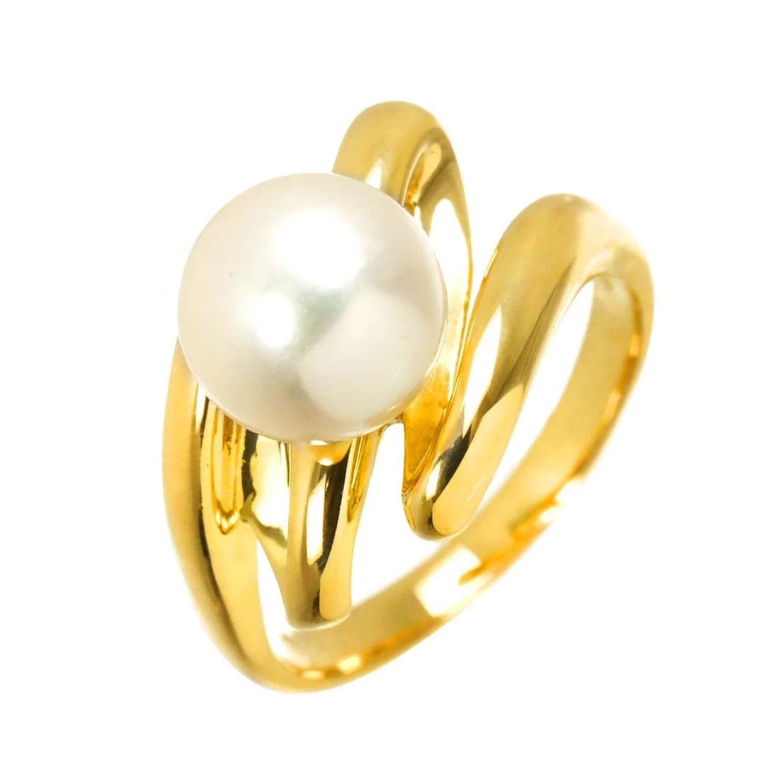 TASAKI AKOYA PEARL RING YG 750: TASAKI Akoya pearl Ring YG 750 Brand: TASAKI Type/Style: Ring Material: 750 Yellow Gold, Color: Gold Size: 4.75-5(US) Accessories: None Accessories Notice: When purchasing pre-owned goods, please