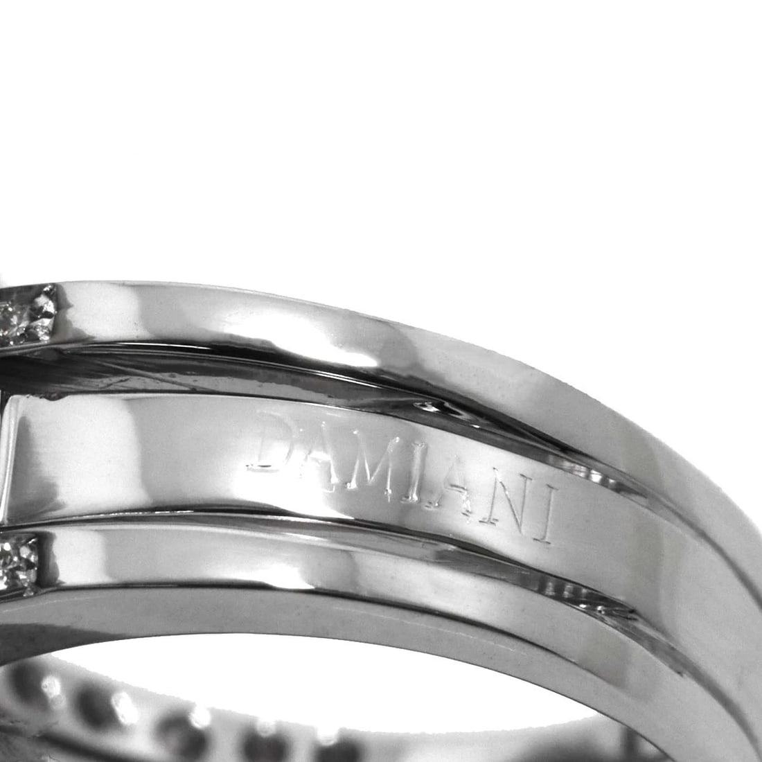 DAMIANI BELLE EPOQUE RUBY DIAMOND RING WG 750 - 3