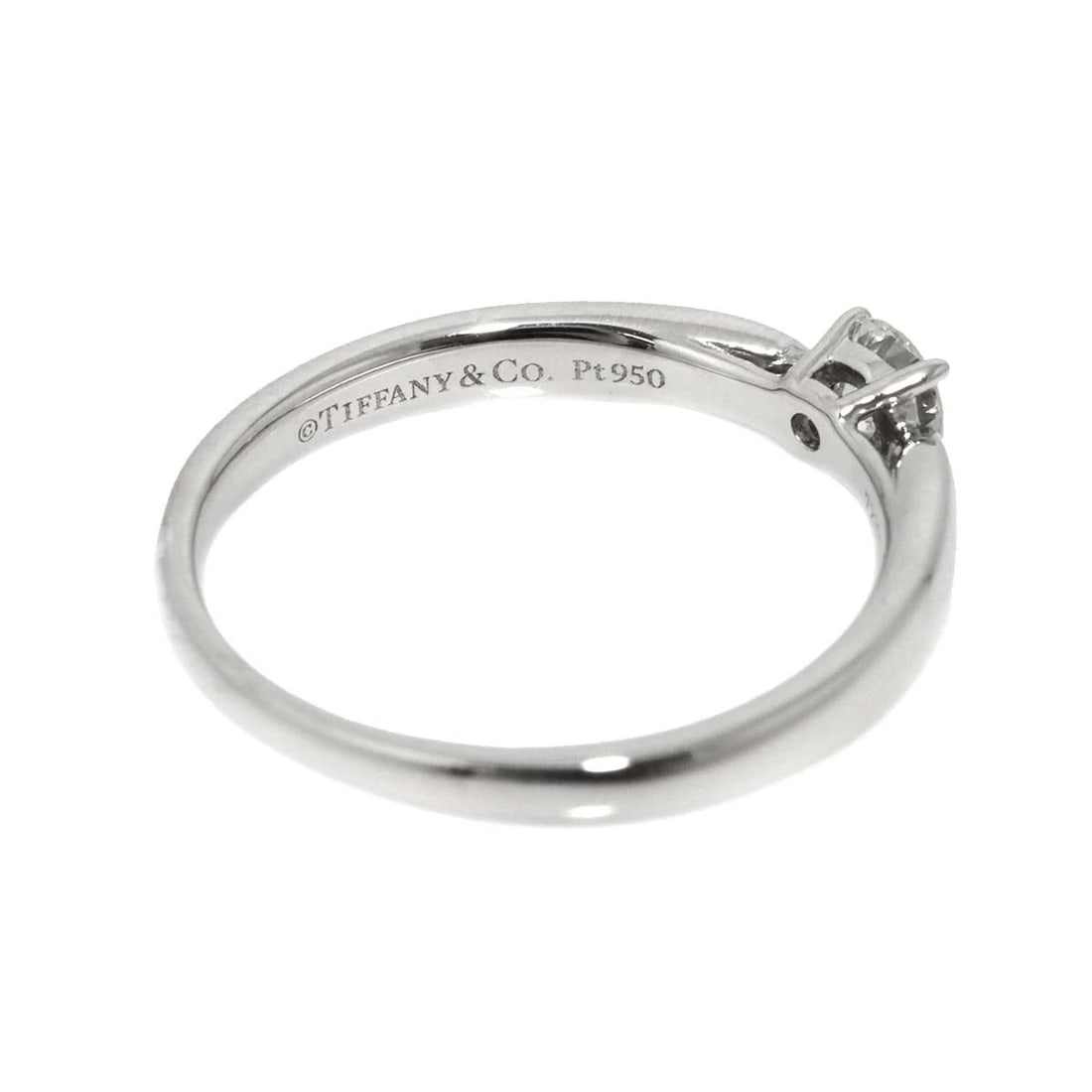 TIFFANY CO. HARMONY DIAMOND RING PT - 3