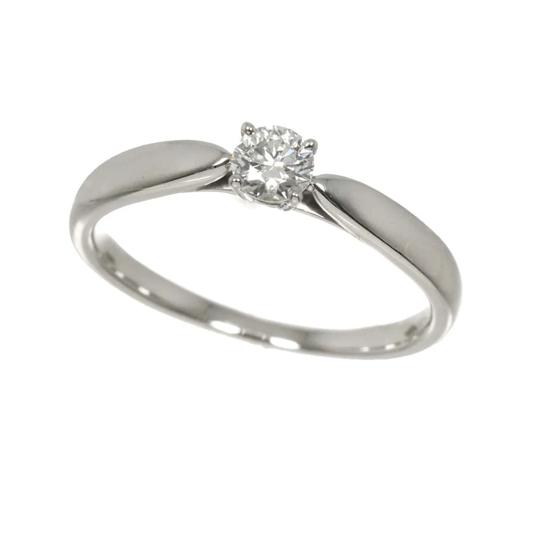 TIFFANY CO. HARMONY DIAMOND RING PT - 4