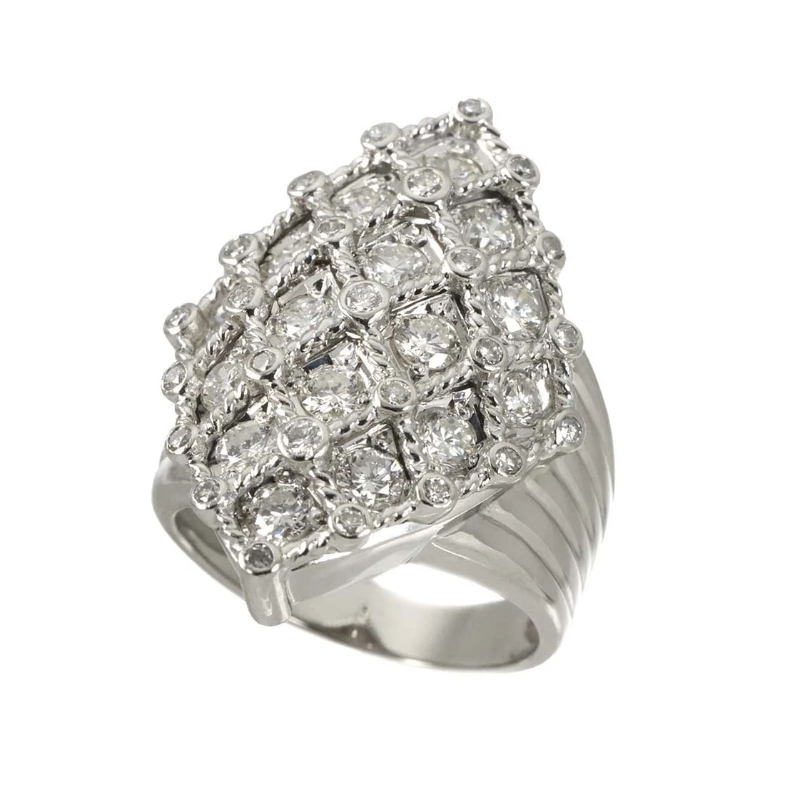 DIAMOND RING PLATINUM - 3