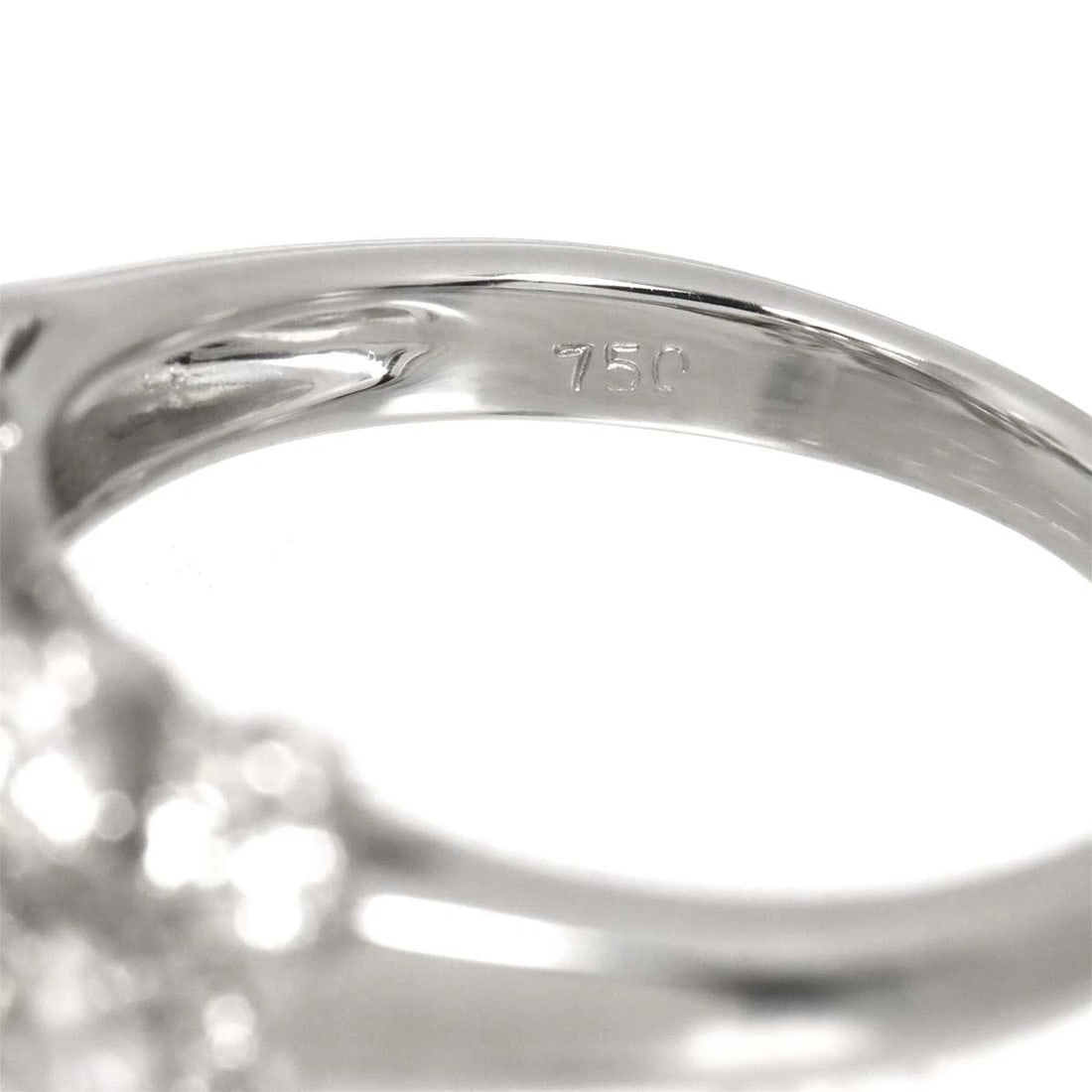 DIAMOND RING WHITE GOLD - 4
