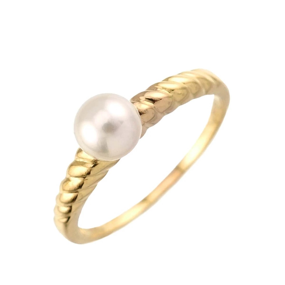 MIKIMOTO AKOYA PEARL RING YG 750: MIKIMOTO Akoya Pearl Ring YG 750 Brand: MIKIMOTO Type/Style: Ring Material: 750 Yellow Gold, Color: Yellow Gold Size: 5.25(US) Accessories: None Accessories Notice: When purchasing pre-owned goods,