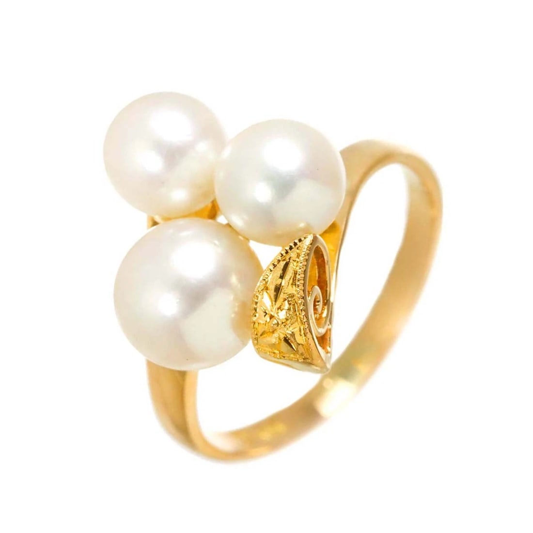 TASAKI AURORA AKOYA PEARL RING PG 750: TASAKI Aurora Akoya Pearl Ring PG 750 Brand: TASAKI Type/Style: Ring Material: 750 Pink Gold, Color: Pink Gold Size: 4.5(US) Accessories: None Accessories Notice: When purchasing pre-owned