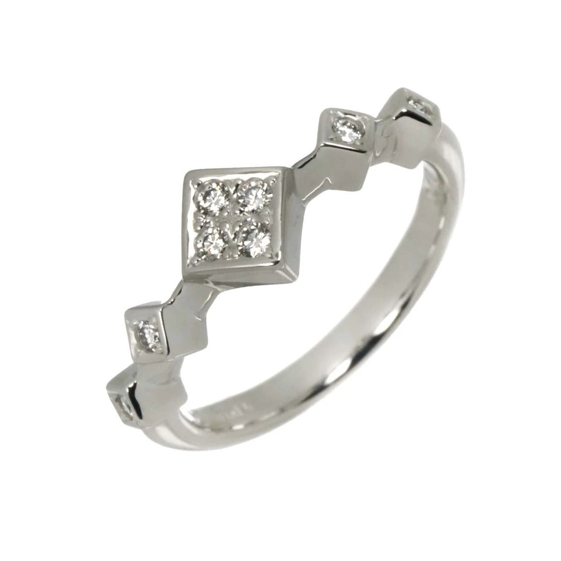 TASAKI DIAMOND RING WHITE GOLD: TASAKI Diamond Ring White Gold Brand: TASAKI Type/Style: Ring Material: 585 White Gold, Main Stone Natural Color: White Gold Size: 5.25(US) Accessories: None Accessories Notice: When purchasing