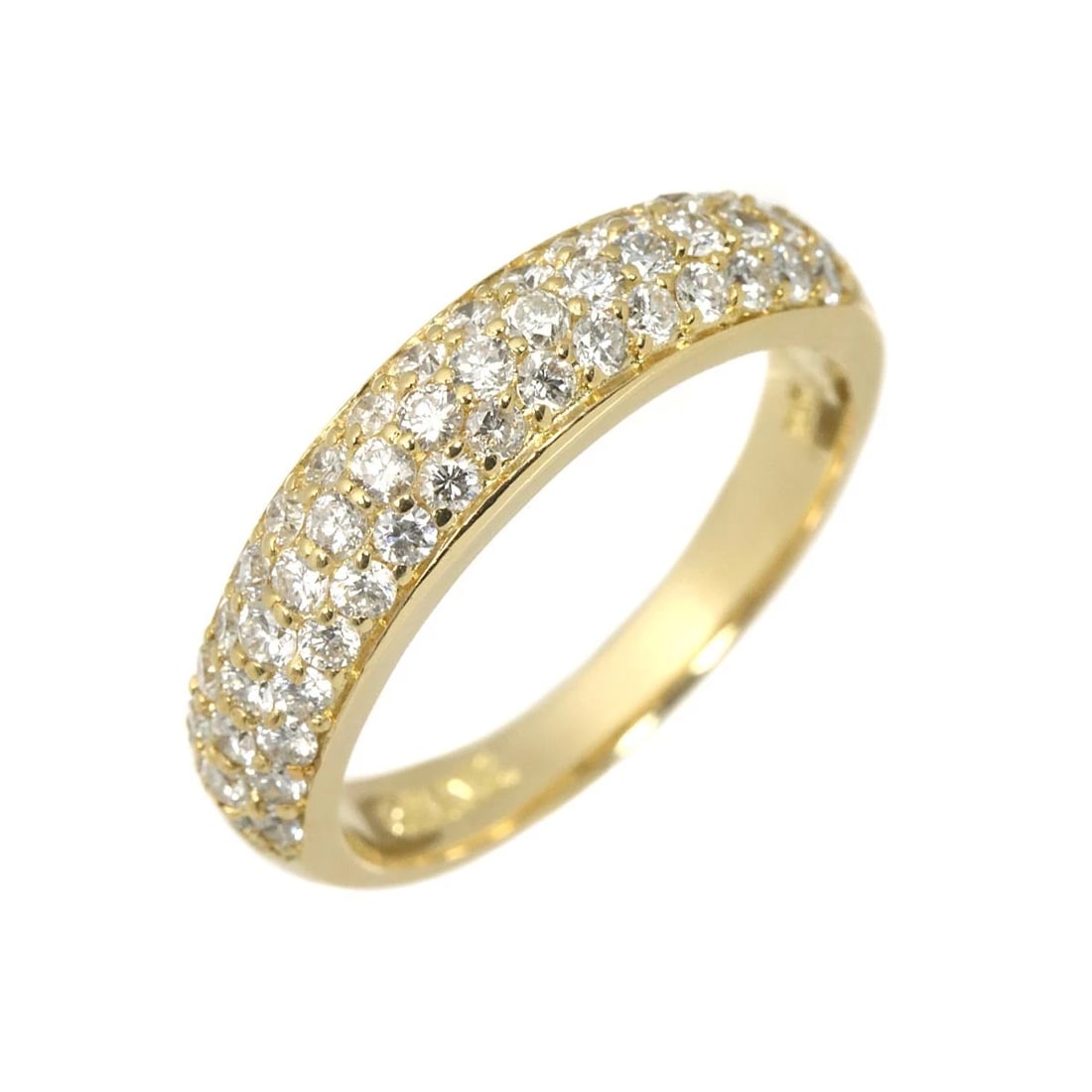 CELINE DIAMOND RUBY RING YG 750: CELINE Diamond Ruby Ring YG 750 Brand: CELINE Type/Style: Ring Material: 750 Yellow Gold, Color: Yellow Gold Size: 5.5-5.75(US) Accessories: None Accessories Notice: When purchasing pre-ow