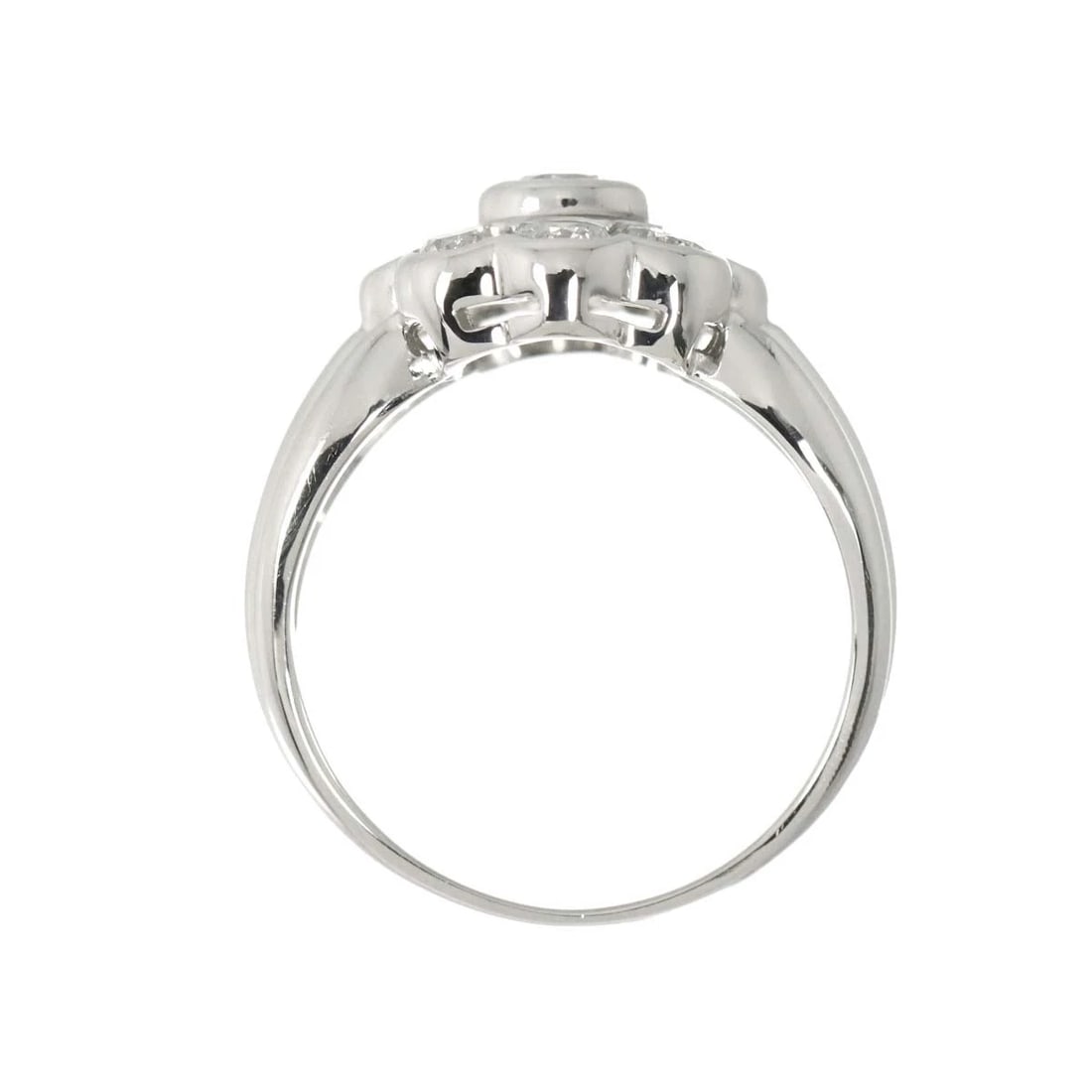 DIAMOND RING PT PLATINUM - 6