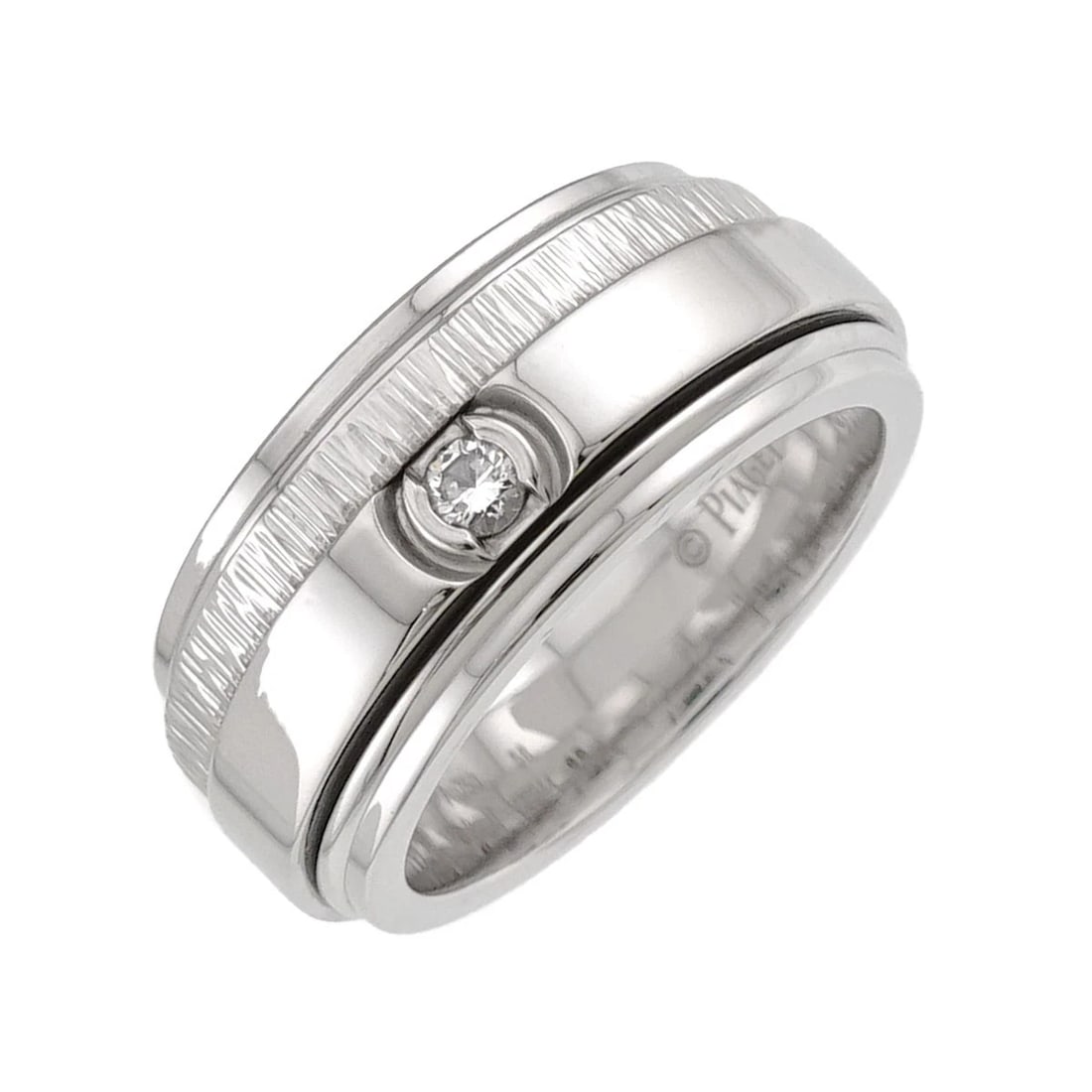 PIAGET POSSESSION DIAMOND RING: PIAGET Possession Diamond Ring Brand: PIAGET Type/Style: Ring Material: 750 White Gold, Main Stone Natural Color: White Gold Size: 8-8.25(US) Accessories: None Accessories Notice: When purchasing