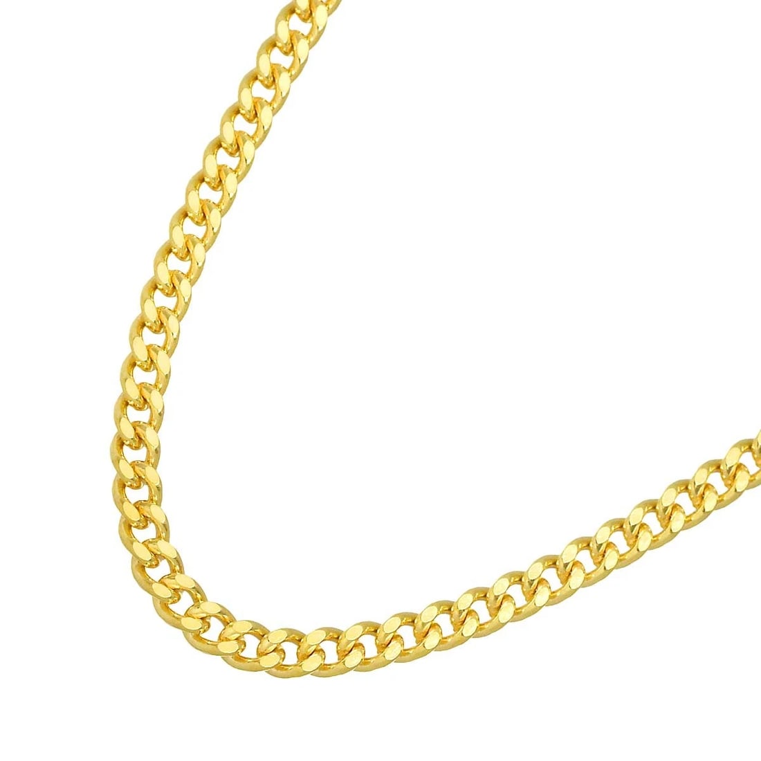 KIHEI CHAIN NECKLACE YG 750: Kihei chain Necklace YG 750 Brand: Unbranded Type/Style: Necklace Material: 750 Yellow Gold, Color: Gold Size: Inner circumference:19.7inch Width:(max.) 3.1mm Accessories: None Accessories Notice: