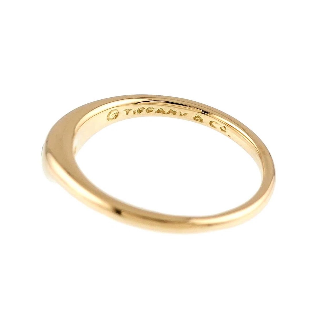 TIFFANY CO. RUBY RING YG 750 - 3