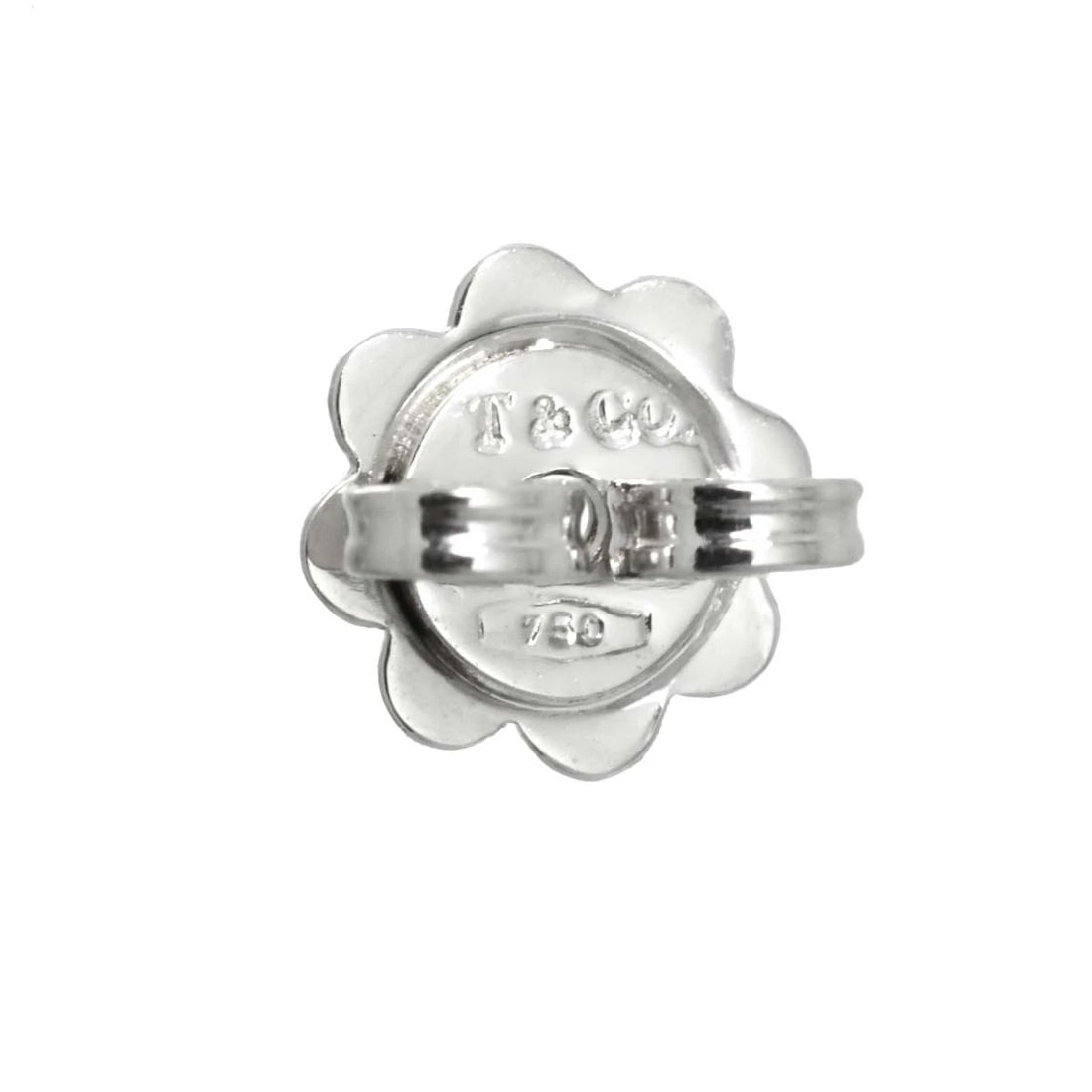 TIFFANY CO. DIAMOND EARRING - 4