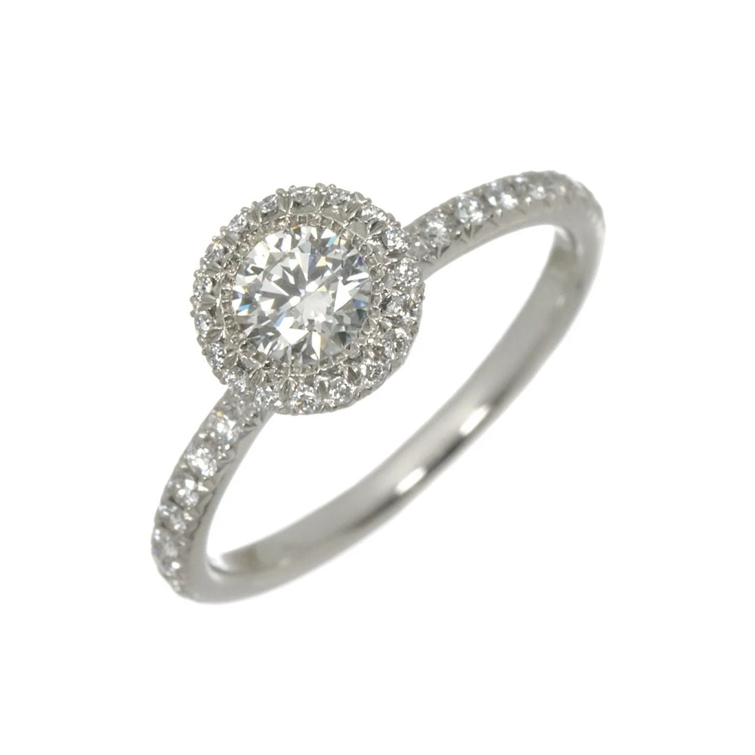 PIAGET PASSION DIAMOND RING PT: PIAGET Passion Diamond Ring Pt Brand: PIAGET Type/Style: Ring Material: Pt950, Main Stone Natural Color: Platinum Size: 4.5(US) Accessories: None Accessories Notice: When purchasing pre-owned goods,