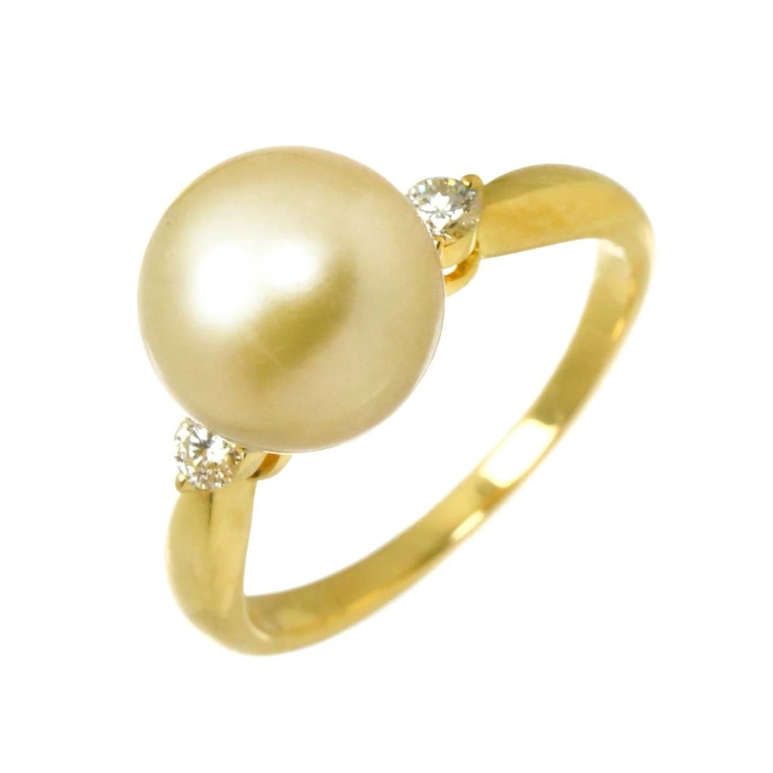 TASAKI SOUTH SEA PEARL DIAMOND RING YG 750: TASAKI South Sea pearl Diamond Ring YG 750 Brand: TASAKI Type/Style: Ring Material: 750 Yellow Gold, Color: Yellow Gold Size: 7.5-7.75(US) Accessories: None Accessories Notice: When purchasing