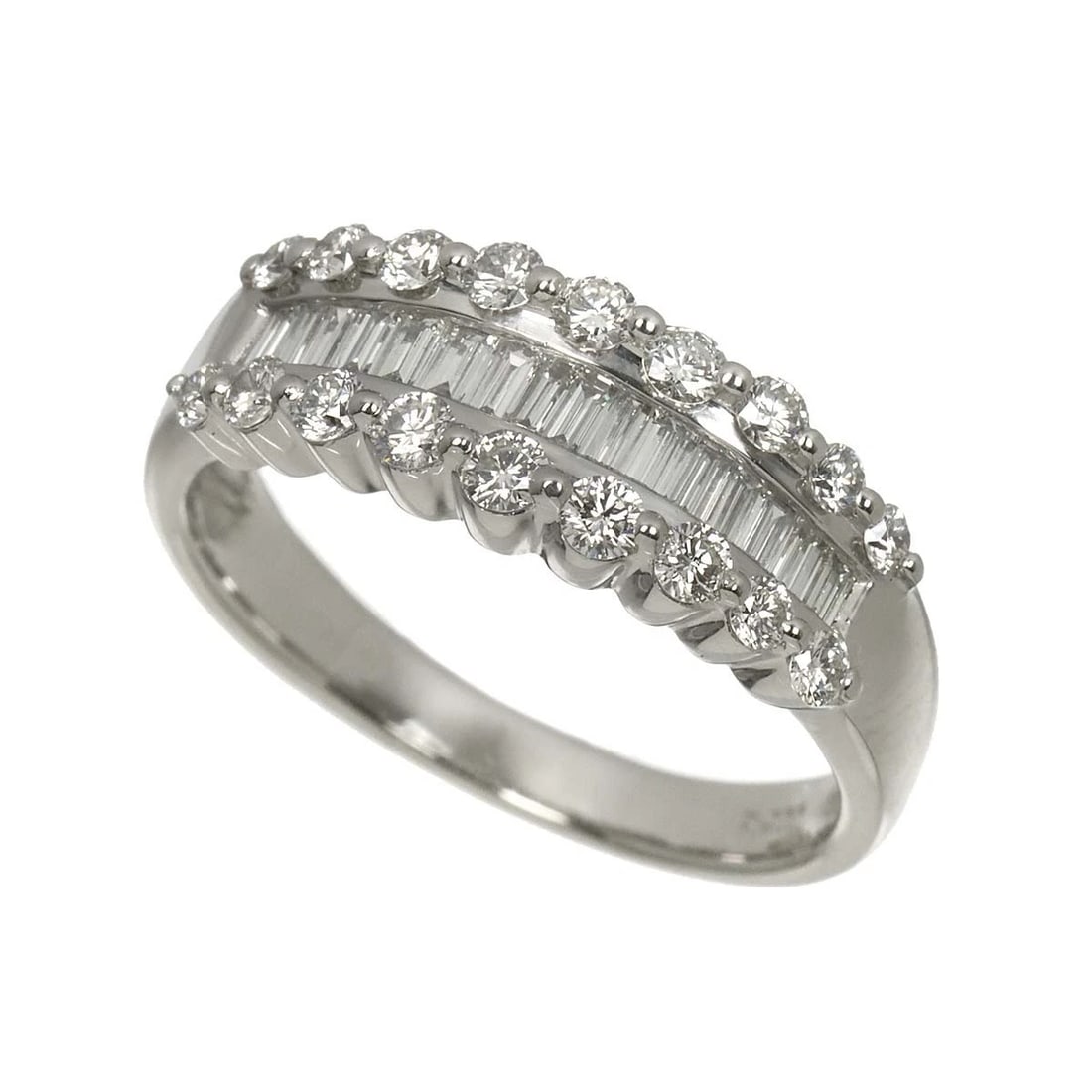 DIAMOND RING PT PLATINUM - 3