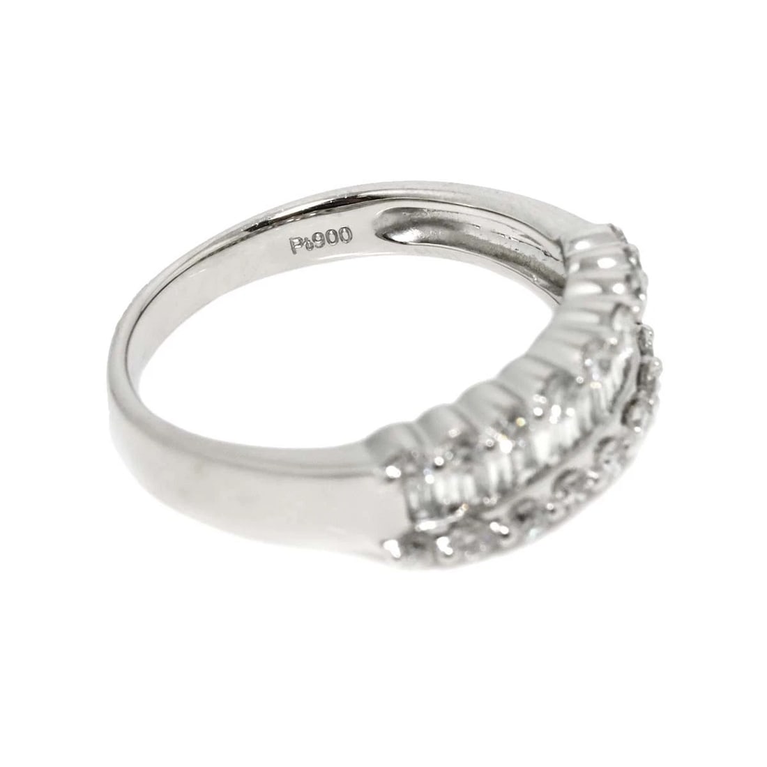 DIAMOND RING PT PLATINUM - 4