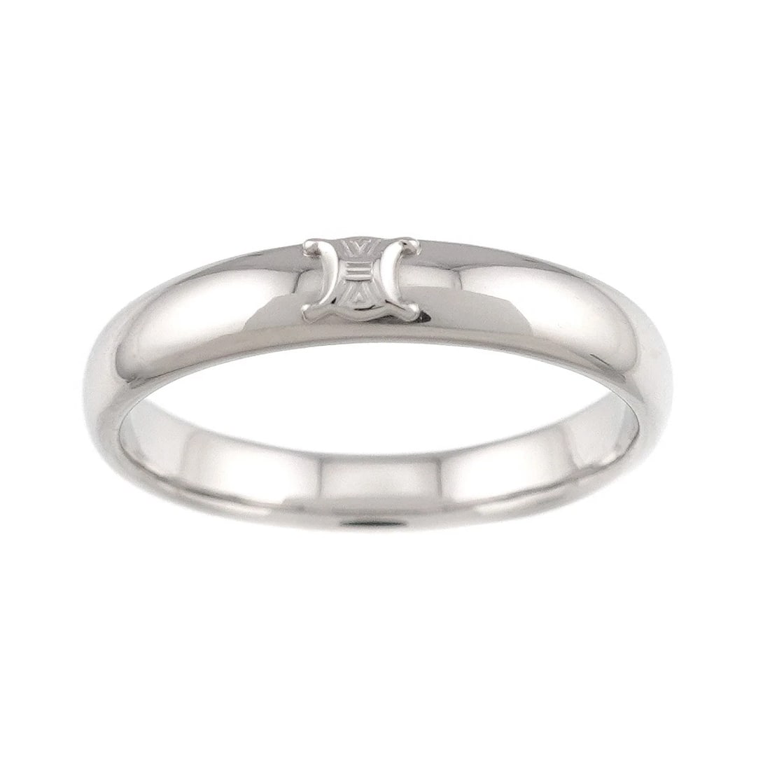 CELINE TRIOMPHE RING PLATINUM - 2
