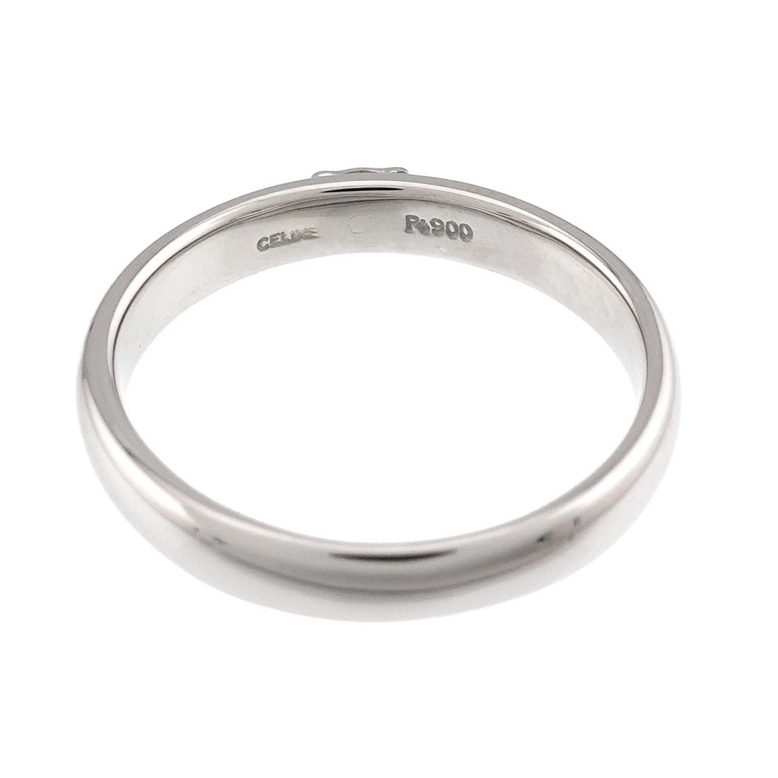 CELINE TRIOMPHE RING PLATINUM - 3