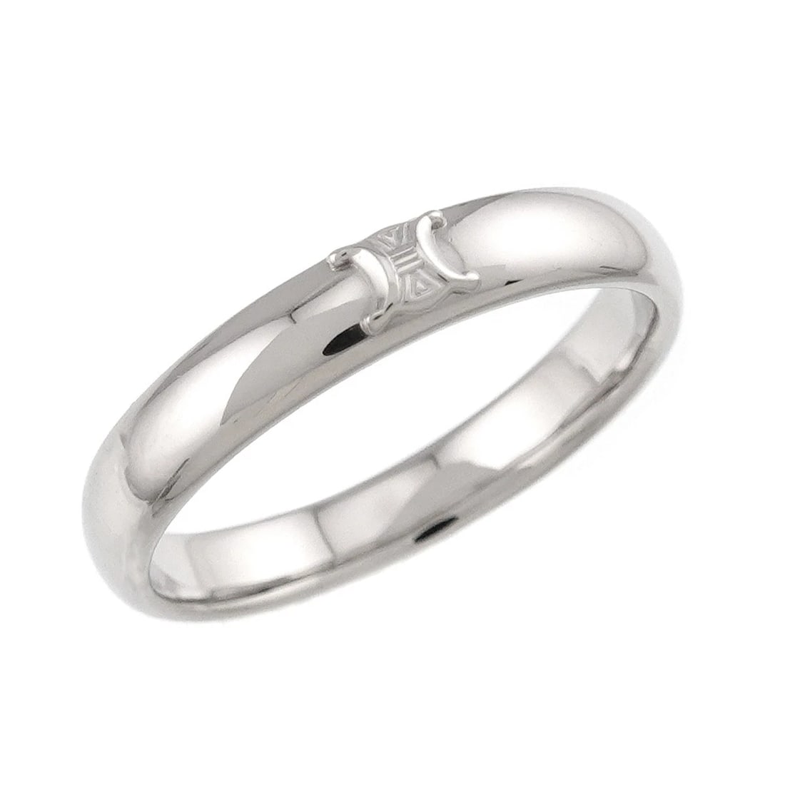 CELINE TRIOMPHE RING PLATINUM - 4