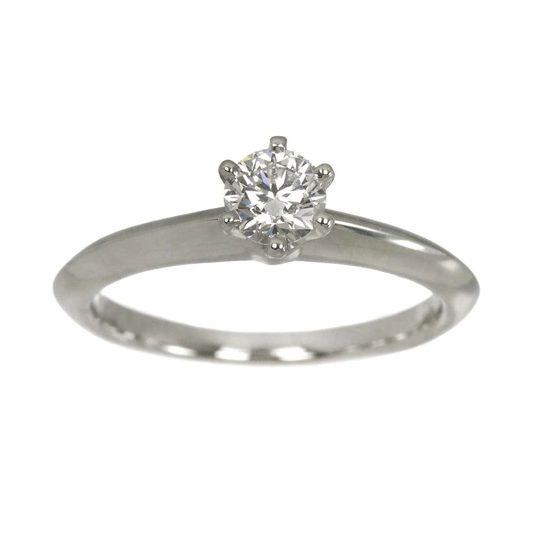TIFFANY CO. DIAMOND RING PT - 2