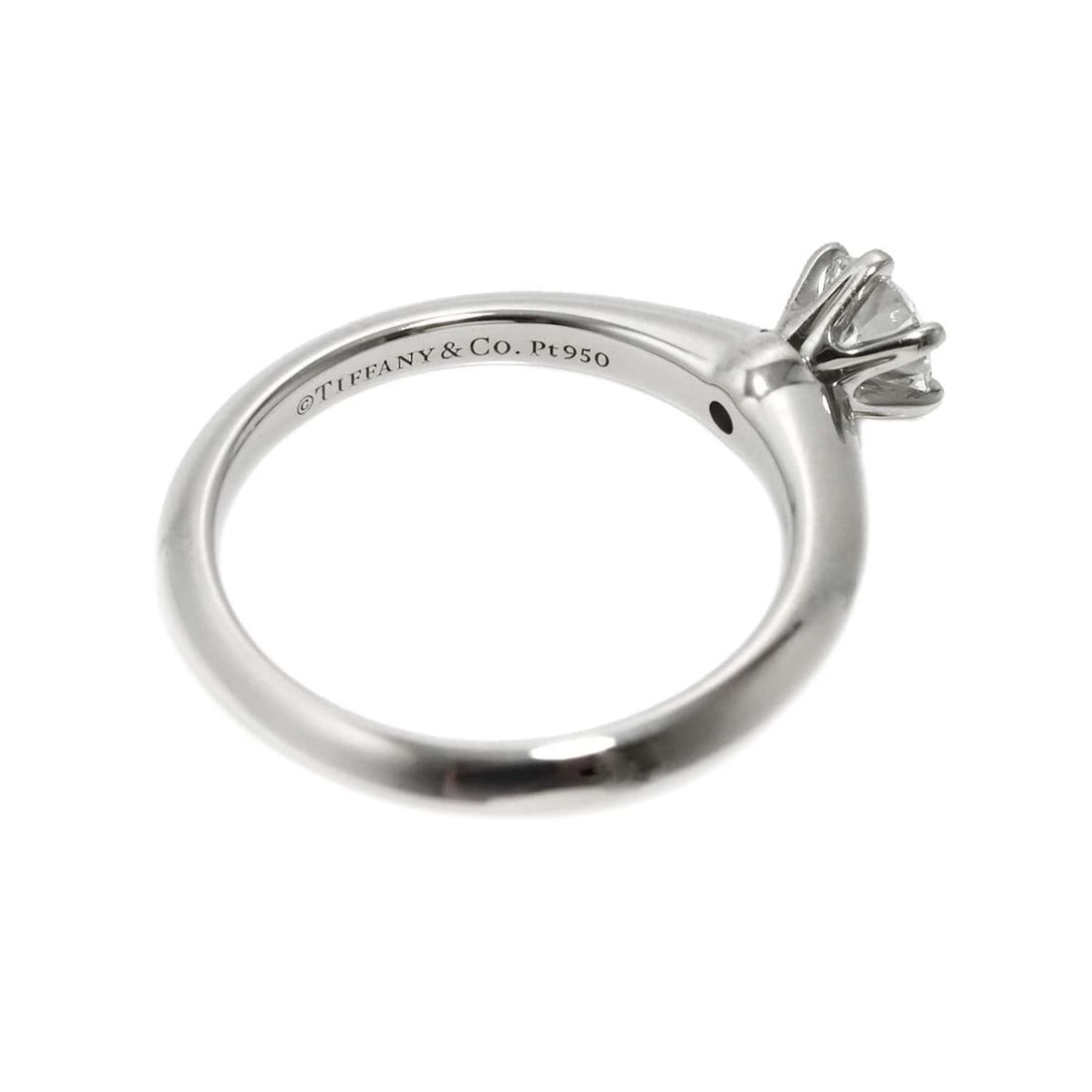 TIFFANY CO. DIAMOND RING PT - 3