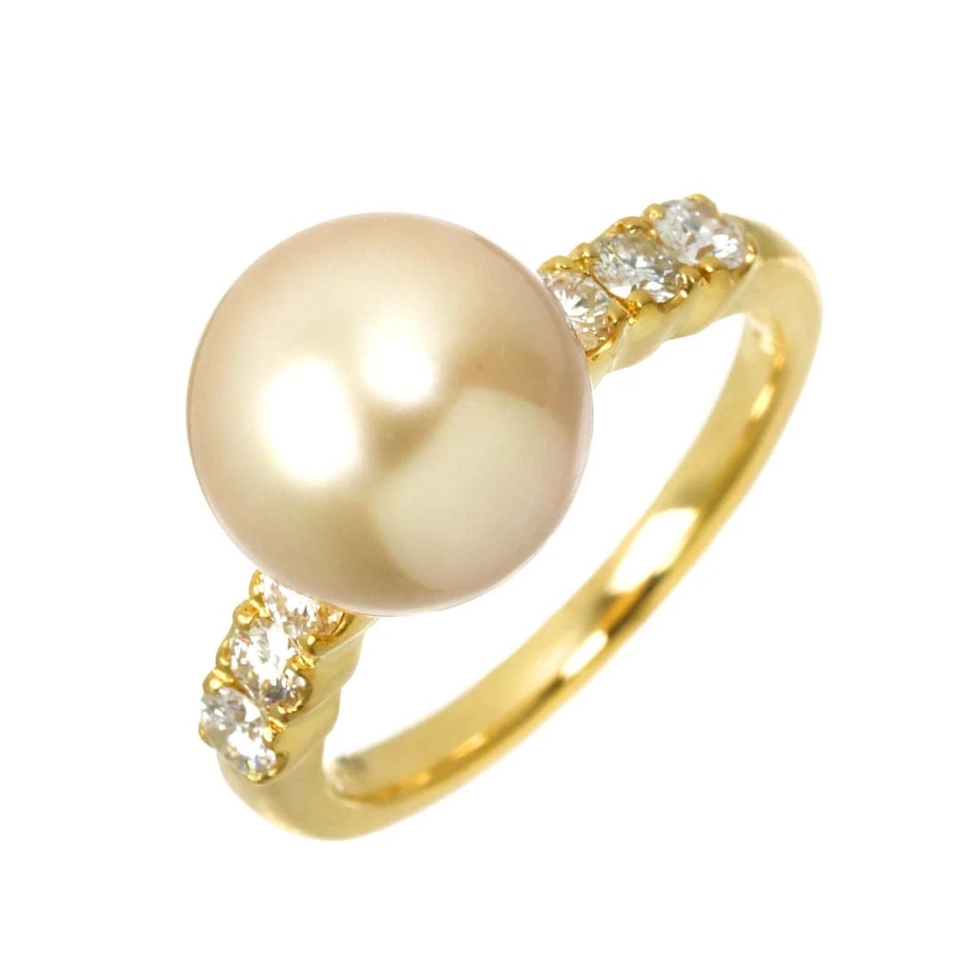 TASAKI SOUTH SEA PEARL DIAMOND RING YG 750: TASAKI South Sea pearl Diamond Ring YG 750 Brand: TASAKI Type/Style: Ring Material: 750 Yellow Gold, Color: Yellow Gold Size: 5.25-5.5(US) Accessories: None Accessories Notice: When purchasing