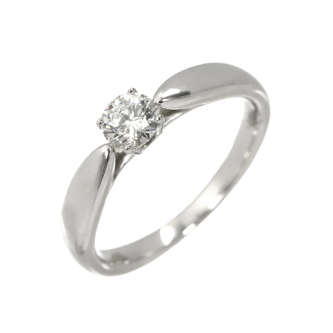 TIFFANY CO. HARMONY DIAMOND RING PT: TIFFANY Co. Harmony Diamond Ring Pt Brand: TIFFANY Co. Type/Style: Ring Material: PT950, Main Stone Natural Color: Platinum Size: 2.75-3(US) Accessories: None Accessories Notice: When purchasing