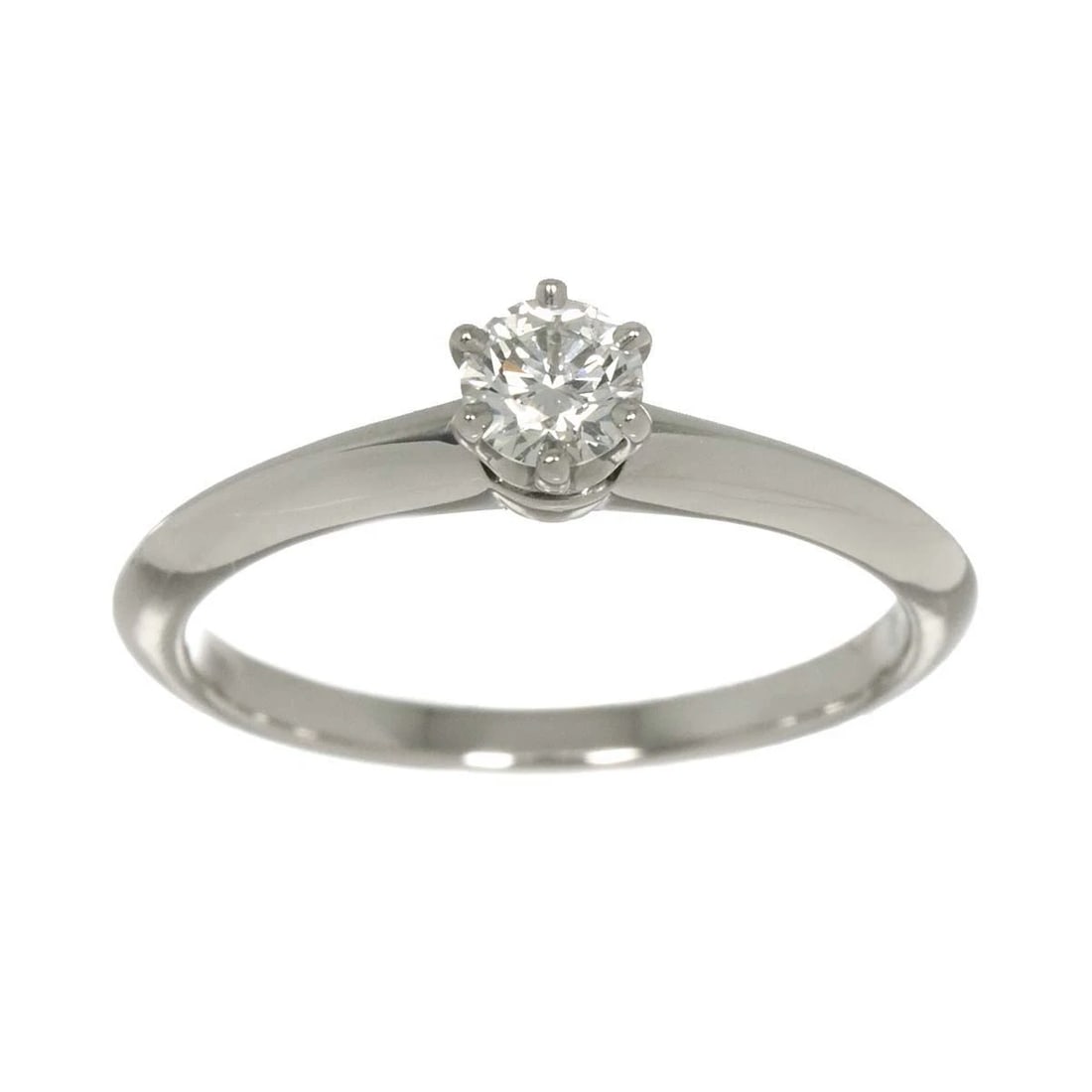 TIFFANY CO. DIAMOND RING PT - 2