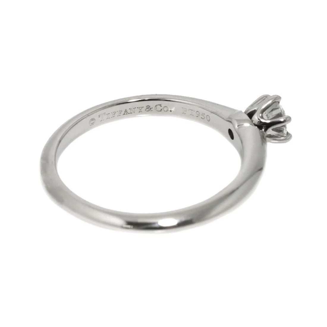 TIFFANY CO. DIAMOND RING PT - 3