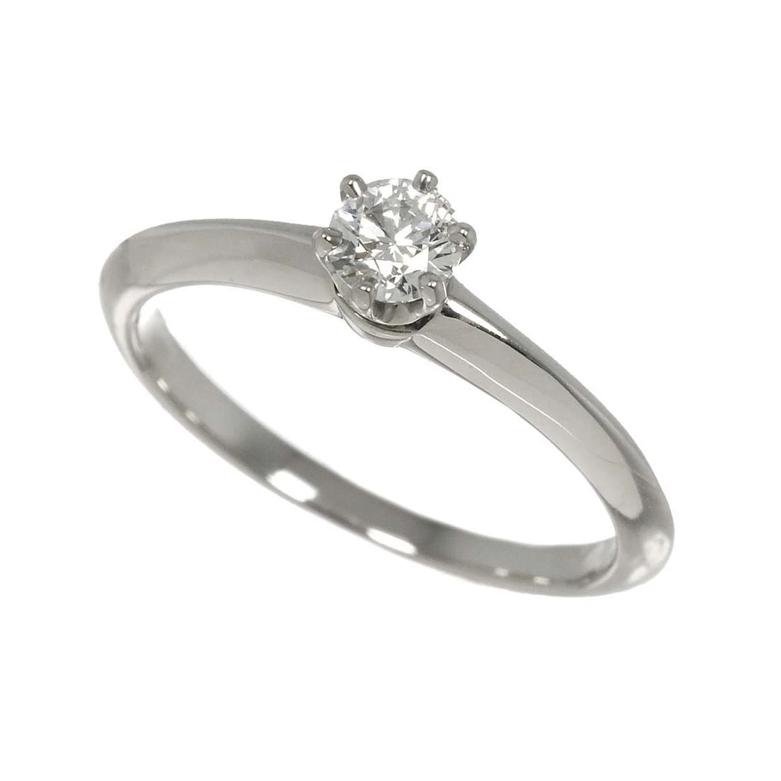 TIFFANY CO. DIAMOND RING PT - 4