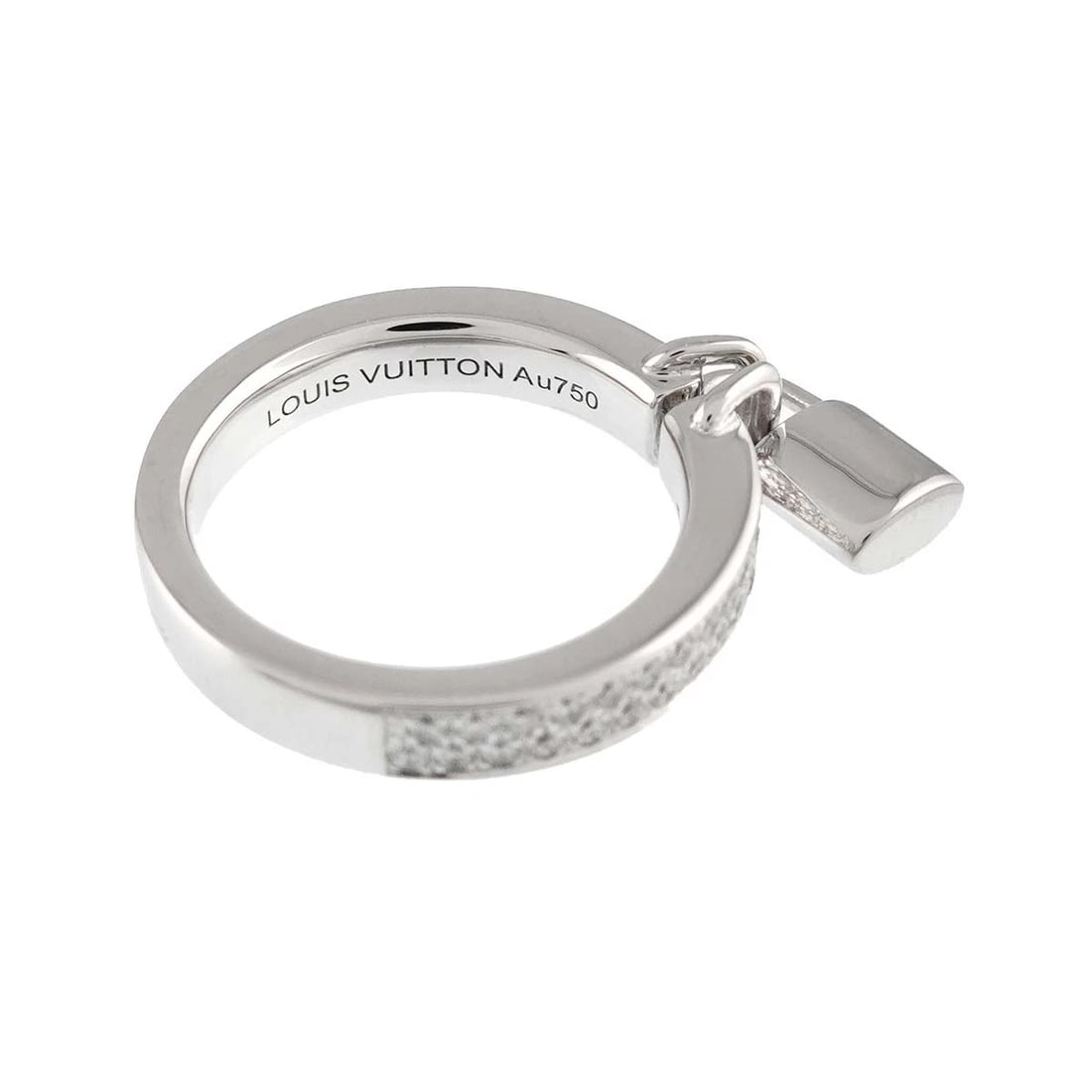 LOUIS VUITTON LOCKIT DIAMOND RING - 3